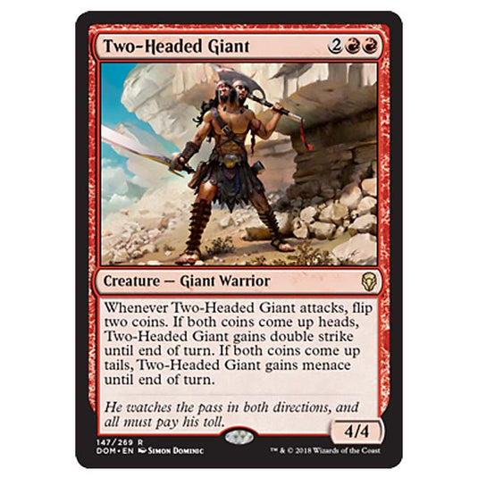 Magic The Gathering - Dominaria - Two-Headed Giant - 147/269