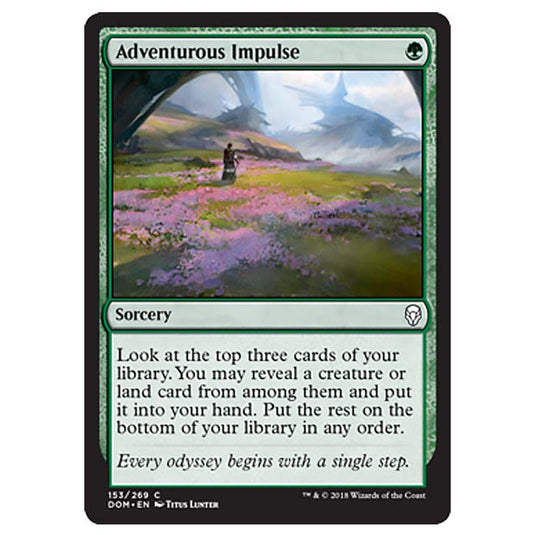 Magic The Gathering - Dominaria - Adventurous Impulse - 153/269