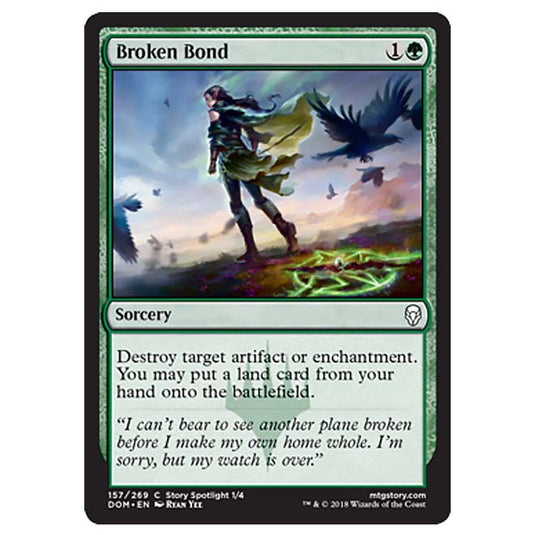 Magic The Gathering - Dominaria - Broken Bond - 157/269