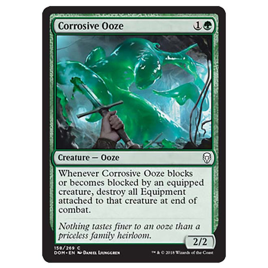 Magic The Gathering - Dominaria - Corrosive Ooze - 158/269