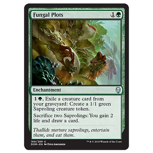 Magic The Gathering - Dominaria - Fungal Plots - 160/269