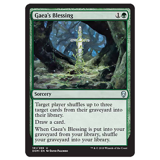 Magic The Gathering - Dominaria - Gaea’s Blessing - 161/269