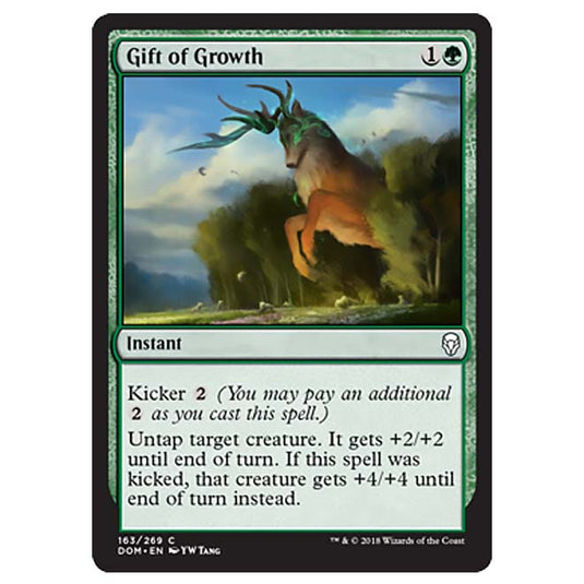 Magic The Gathering - Dominaria - Gift of Growth - 163/269