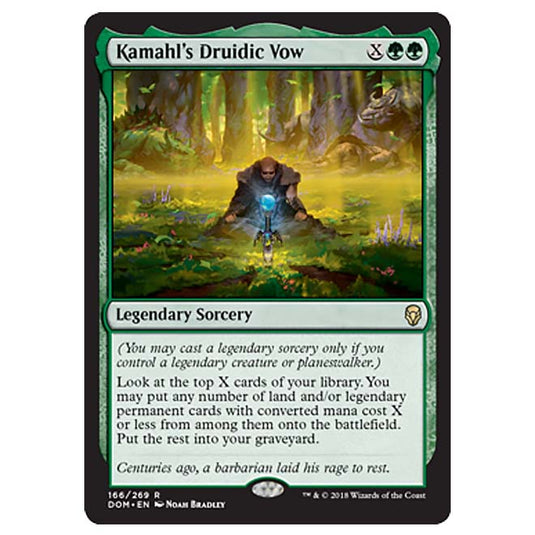 Magic The Gathering - Dominaria - Kamahl’s Druidic Vow - 166/269