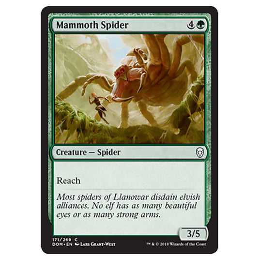 Magic The Gathering - Dominaria - Mammoth Spider - 171/269