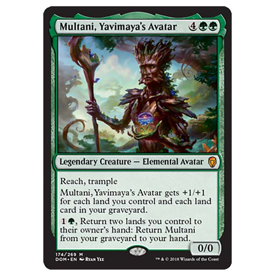 Magic The Gathering - Dominaria - Multani, Yavimaya’s Avatar - 174/269