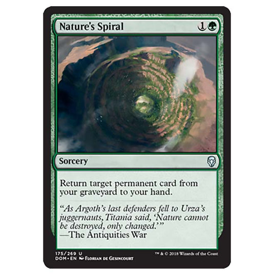 Magic The Gathering - Dominaria - Nature’s Spiral - 175/269