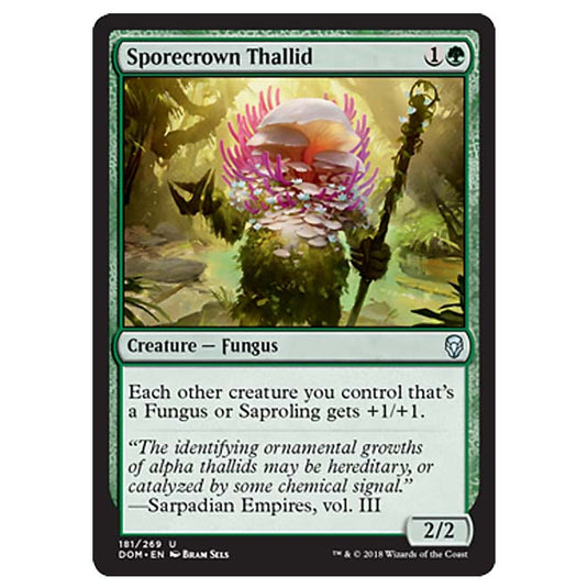 Magic The Gathering - Dominaria - Sporecrown Thallid - 181/269