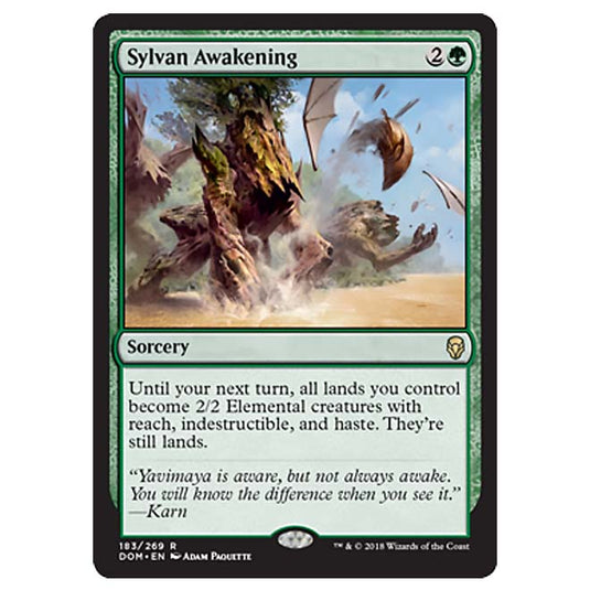 Magic The Gathering - Dominaria - Sylvan Awakening - 183/269