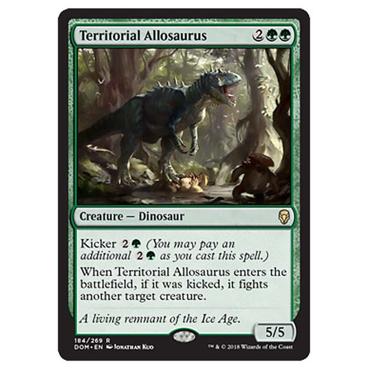 Magic The Gathering - Dominaria - Territorial Allosaurus - 184/269