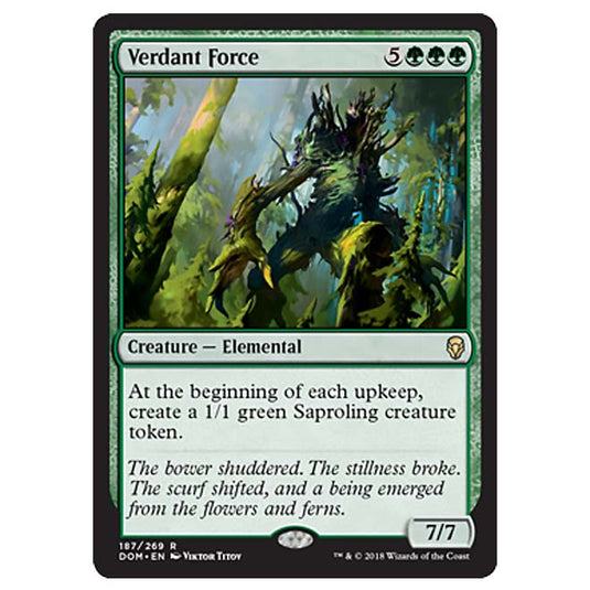 Magic The Gathering - Dominaria - Verdant Force - 187/269