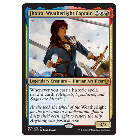 Magic The Gathering - Dominaria - Jhoira, Weatherlight Captain - 197/269