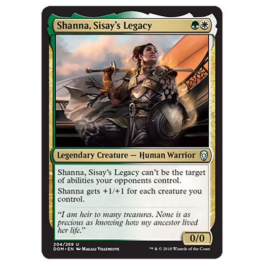 Magic The Gathering - Dominaria - Shanna, Sisay’s Legacy - 204/269