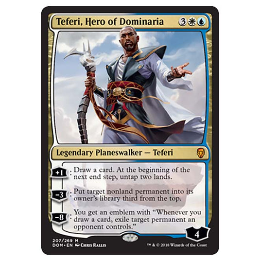 Magic The Gathering - Dominaria - Teferi, Hero of Dominaria - 207/269