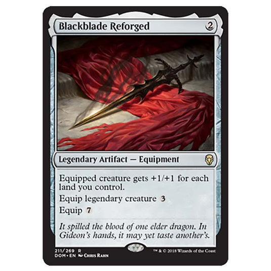 Magic The Gathering - Dominaria - Blackblade Reforged - 211/269