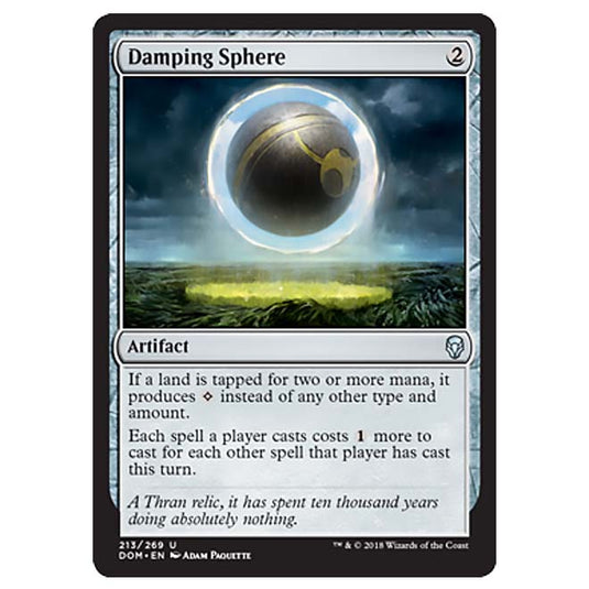 Magic The Gathering - Dominaria - Damping Sphere – 213/269