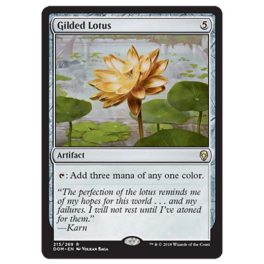 Magic The Gathering - Dominaria - Gilded Lotus – 215/269