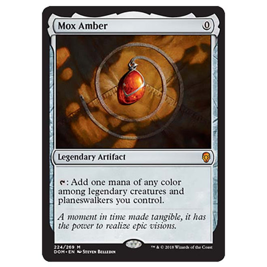 Magic The Gathering - Dominaria - Mox Amber – 224/269