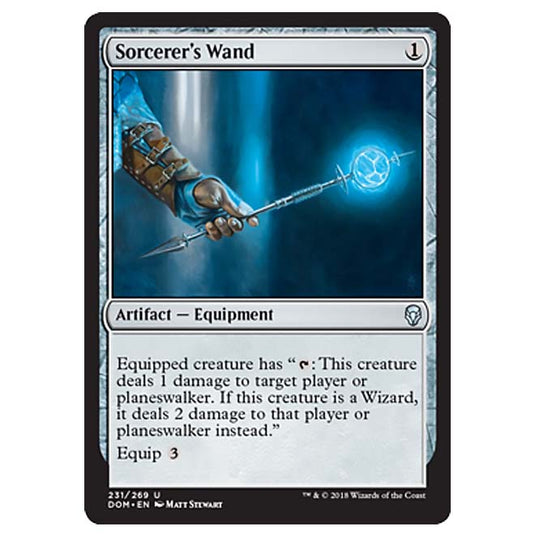 Magic The Gathering - Dominaria - Sorcerer’s Wand – 231/269