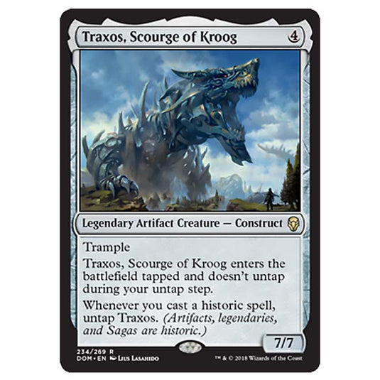 Magic The Gathering - Dominaria - Traxos, Scourge of Kroog – 234/269