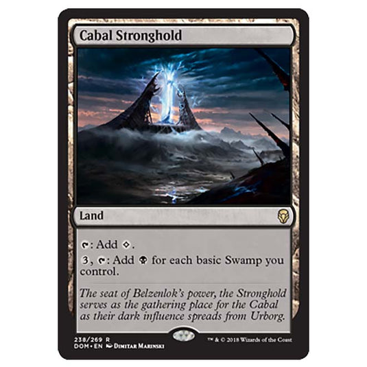 Magic The Gathering - Dominaria - Cabal Stronghold - 238/269