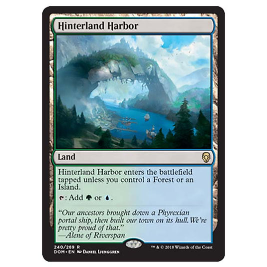 Magic The Gathering - Dominaria - Hinterland Harbor - 240/269