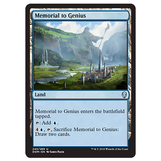 Magic The Gathering - Dominaria - Memorial to Genius - 243/269