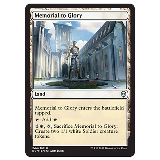 Magic The Gathering - Dominaria - Memorial to Glory - 244/269