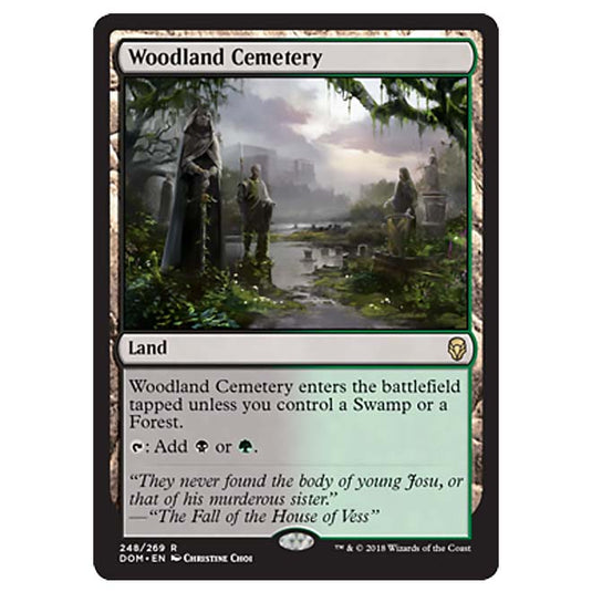 Magic The Gathering - Dominaria - Woodland Cemetery - 248/269
