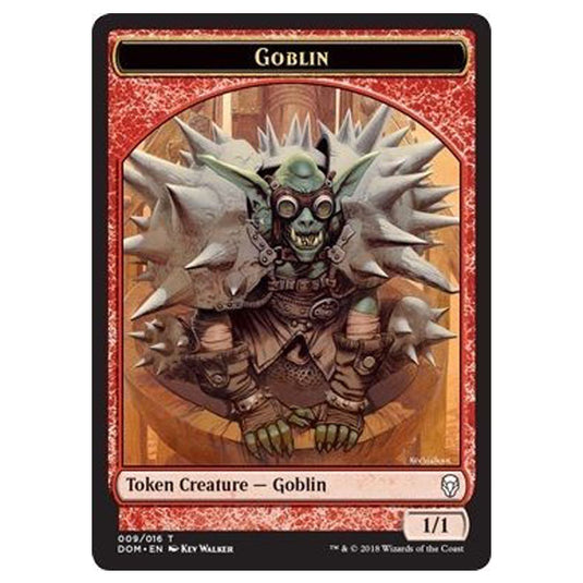 Magic The Gathering - Dominaria - Goblin Token - 9/16