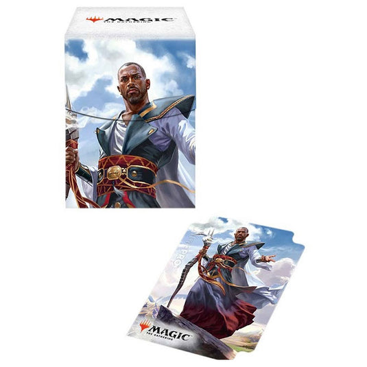 Ultra Pro - 100+ Deck Box - Magic The Gathering: Dominaria V2 Teferi, Hero of Dominaria