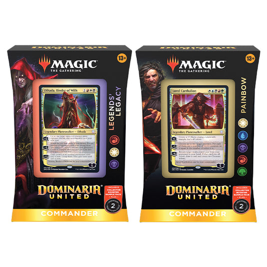 Magic the Gathering - Dominaria United - Commander Deck Pair Bundle