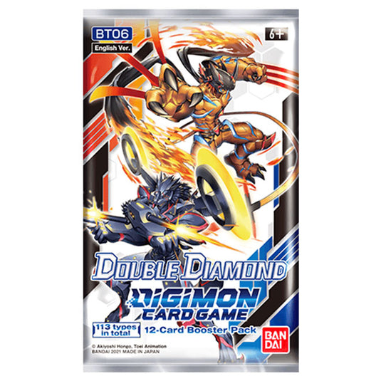 Digimon Card Game - BT06 - Double Diamond Booster Pack