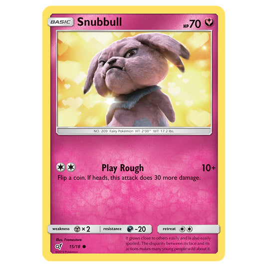 Pokemon - Detective Pikachu - Snubbull - 15/18