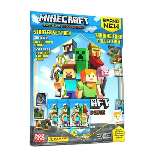 Minecraft - Adventure Trading Cards - Starter Set Pack
