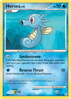 Pokemon - Diamond & Pearl - Legends Awakened - Horsea - 102/146