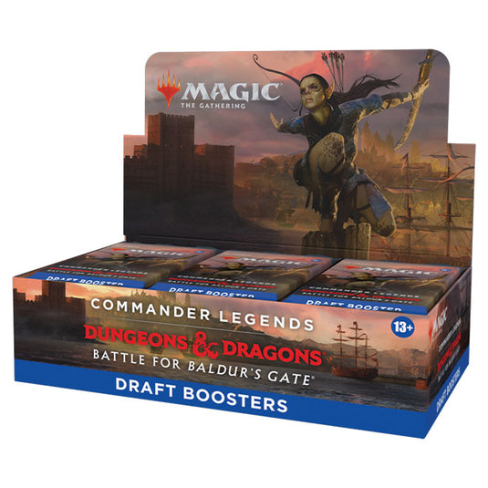 Magic the Gathering - Commander Legends - Battle For Baldur's Gate - Draft Booster Box (24 Packs)