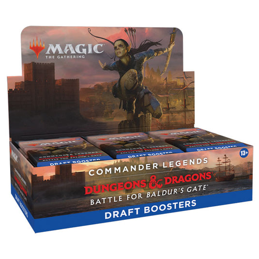 Magic the Gathering - Commander Legends - Battle For Baldur's Gate - Draft Booster Box (24 Packs)