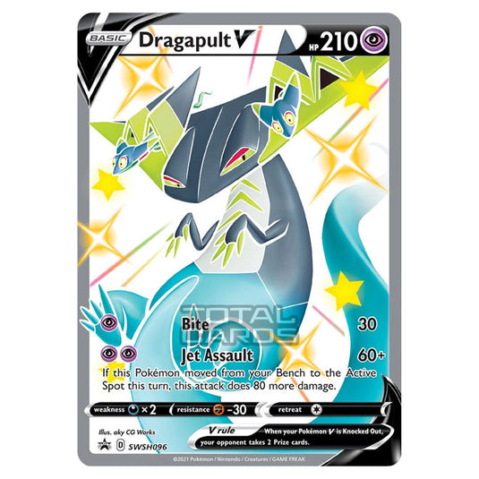 Pokemon - Sword & Shield - SWSH Black Star Promos - Dragapult V - SWSH096