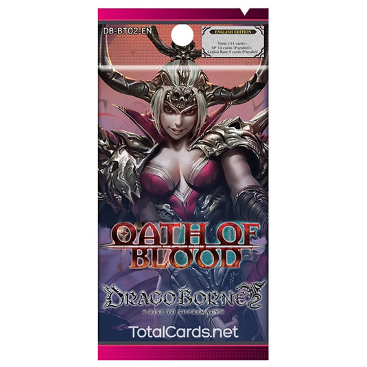 DragoBorne - Rise to Supremacy - BT02 Oath of Blood - Booster Pack