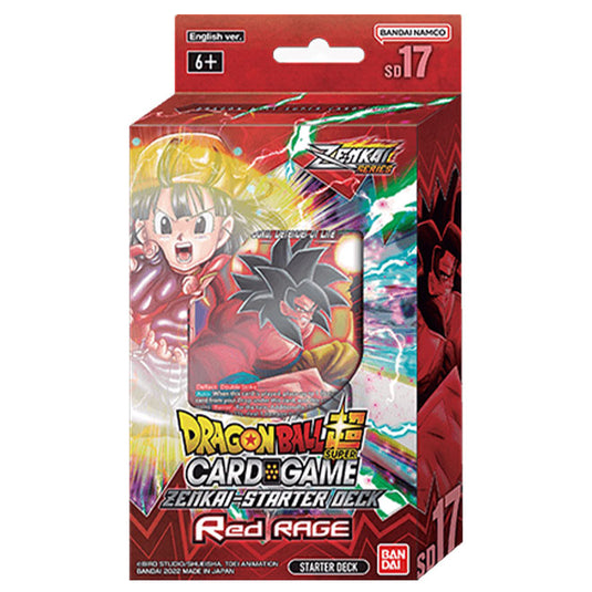 DragonBall Super Card Game - Starter Deck - Red Rage SD17