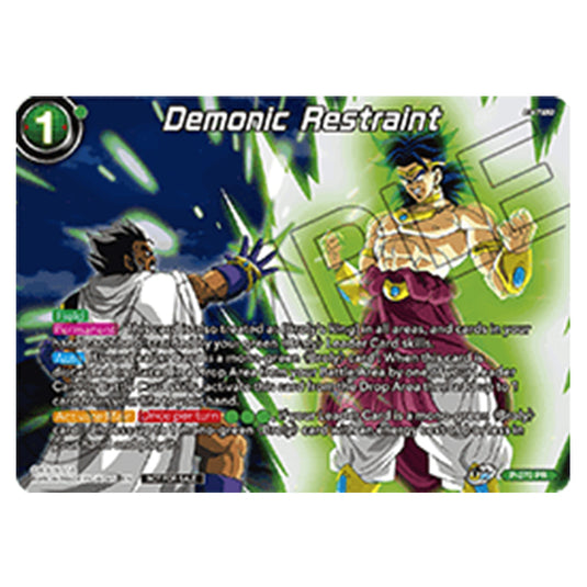 Dragon Ball Super - B12 - Vicious Rejuvenation - Demonic Restraint - P Dragon Ball Super - B12 - Vicious Rejuvenation - Demonic Restraint - P