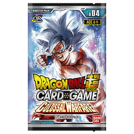 Dragon Ball Super Card Game - Colossal Warfare - Booster Pack