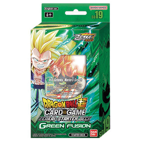 DragonBall Super Card Game - Starter Deck - Green Fusion SD19