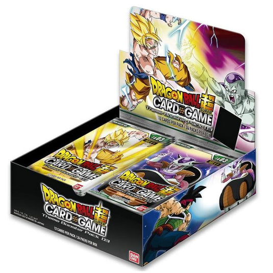 Dragon Ball Super Card Game - TB03 Clash Of Fates - Themed Booster Box