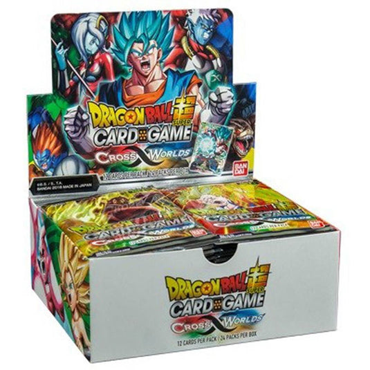 Dragon Ball Super Card Game - B03 Cross Worlds - Booster Box