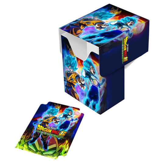 Ultra Pro - Deck Box - Dragon Ball Super - Goku, Vegeta, and Broly