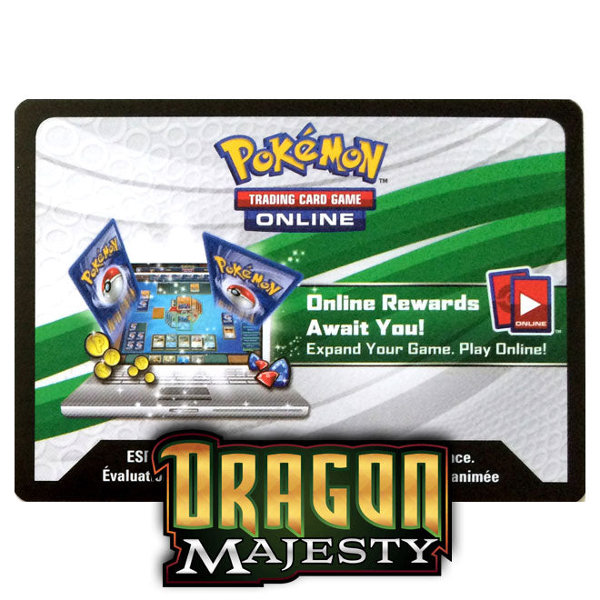 Cod Pokemon Card Pokemon - Dragon Majesty - Online Code Card