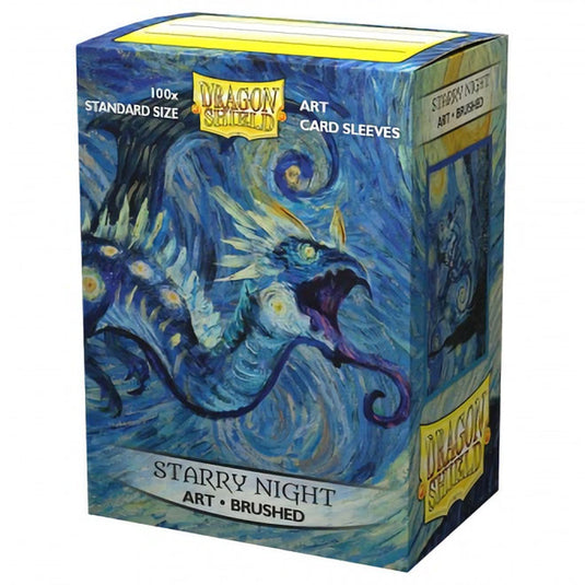 Dragon Shield - Brushed Art Sleeves - Starry Night (100 Sleeves)