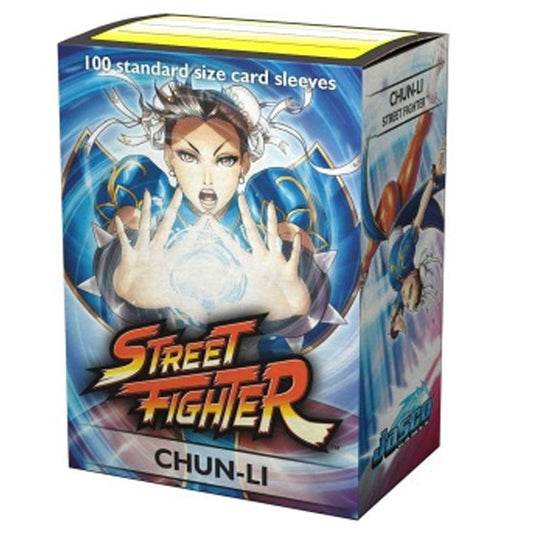Dragon Shield - Jasco Street Fighter - Standard Sleeves - Chun-Li (100 Sleeves)